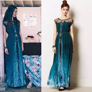 Anthropologie Icefall Maxi by Geisha Designs